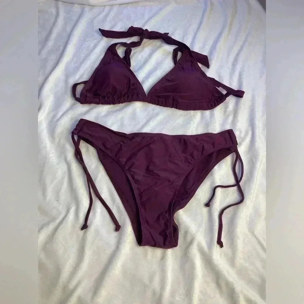 Unbranded‎ NWOT purple size xlarge swimming suit 2 piece